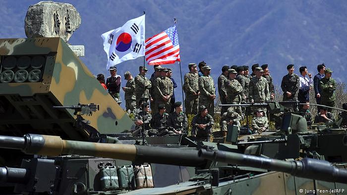 Südkorea USA Militärmanöver