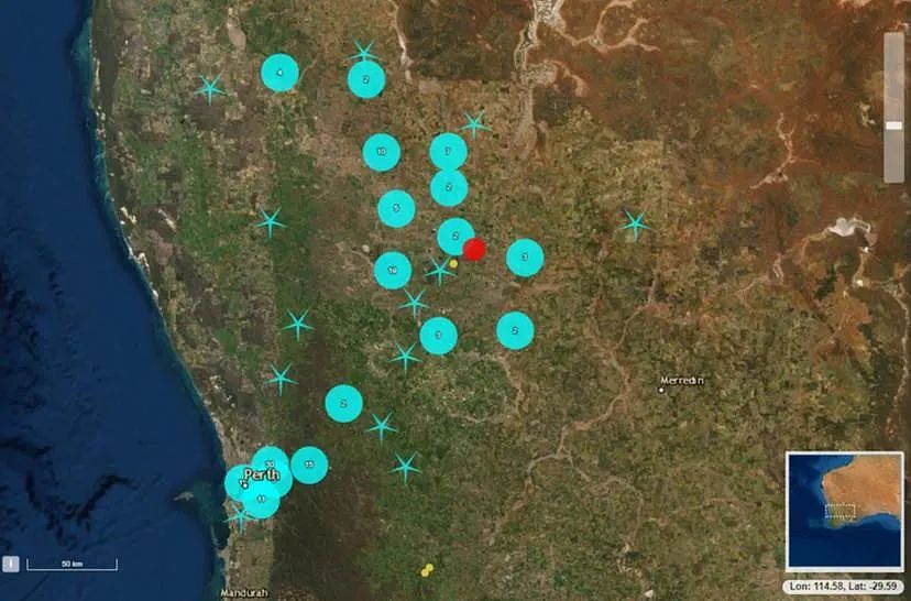 珀斯有震感！西澳这地发生4.3级地震，震源深度达10公里（图） - 3