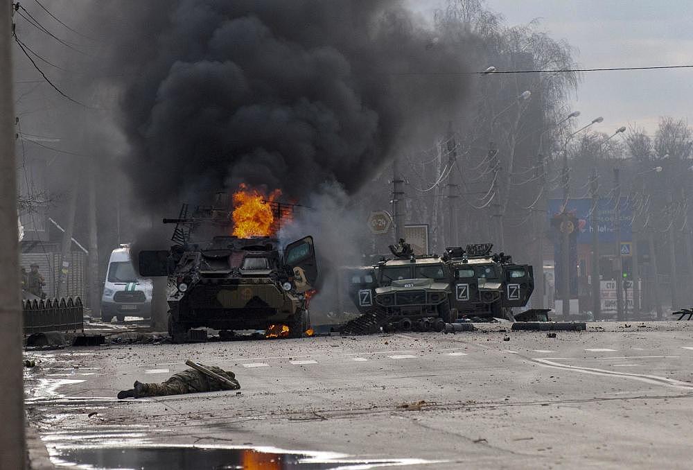 俄乌冲突半年：乌克兰首都禁止庆祝独立日，美驻乌使馆发撤离警告（组图） - 2