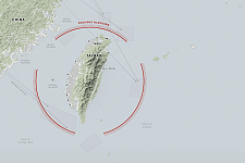 若台海爆发冲突，北京可能怎样封锁台湾（组图）