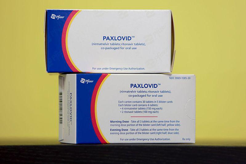 CDC指出没有证据显示复发病例需服用更多剂量的Paxlovid治疗。 (Getty...