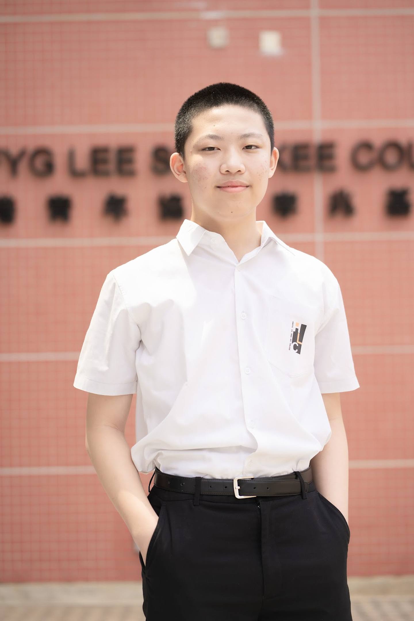 香港青年协会李兆基书院中三学生刘鸿志，将以13岁之龄在新学年入读港大工学学士(工程科学)课程。 （受访者提供）