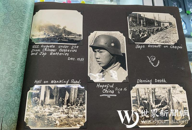 凯尔收到的图库中，包括20多张疑为南京大屠杀事件的照片。(凯尔提供)