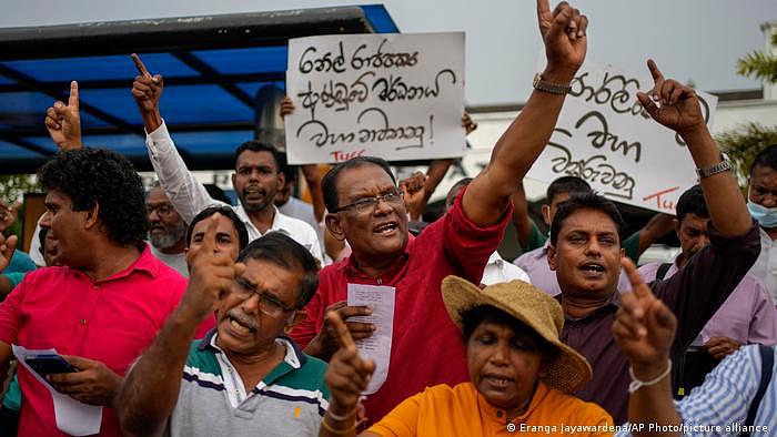 Sri Lanka Protest in Colombo