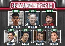 涉初选47人案，黄之锋等5名被告承认串谋颠覆国家政权罪（视频/图）