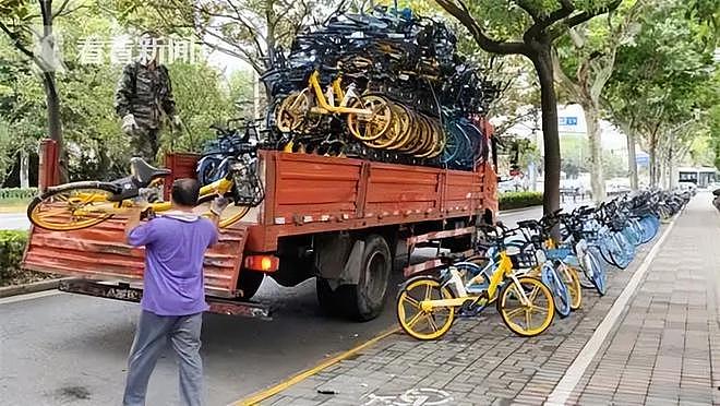 上海熟悉的一幕又来了！完好的共享单车被堆成山，有人靠这个“日进上万”网友怒了（组图） - 3