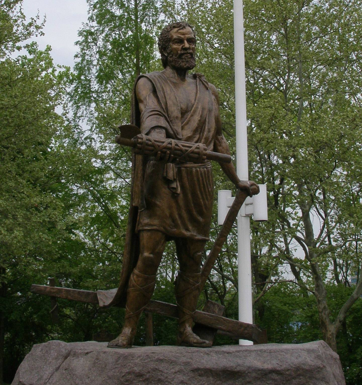 位於美國俄亥俄州的辛辛納圖斯像。（Wikimedia Commons）