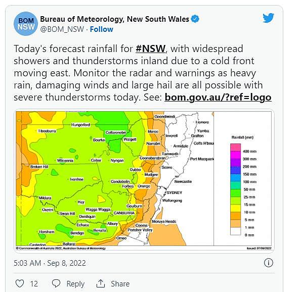 强雷暴将席卷澳4个州！冰雹、洪水和强风都在路上，气象局发警报（组图） - 3