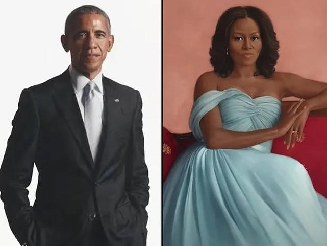 奥巴马夫妇回白宫，迎来等待许久的肖像揭幕仪式，曾遭特朗普拒绝（组图） - 3