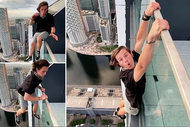 21岁男子登顶英国最高楼后被捕，痴迷极限攀登，不用任何安全防护（组图） - 4