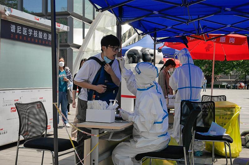 高盛集团预计，中国在20大后会继续坚持清零防疫。（欧新社）
