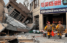 台湾地震：余震向北移 未来三天或有5级以上地震（组图）