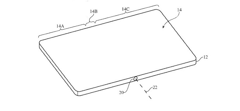 Detail from the patent showing where a hinge could be