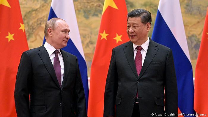 2022年2月4日，普京和习近平在北京会面