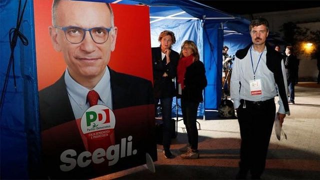 意大利内政部表示，此次投票率急剧下降，投票结束时为63.82%，比2018年少了近10%。包括西西里岛在内的南部地区的投票率尤其低。