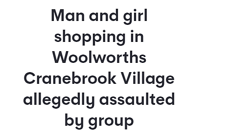 悉尼Woolworths发生袭击案，2人购物时遭群殴，紧急送医（图） - 1