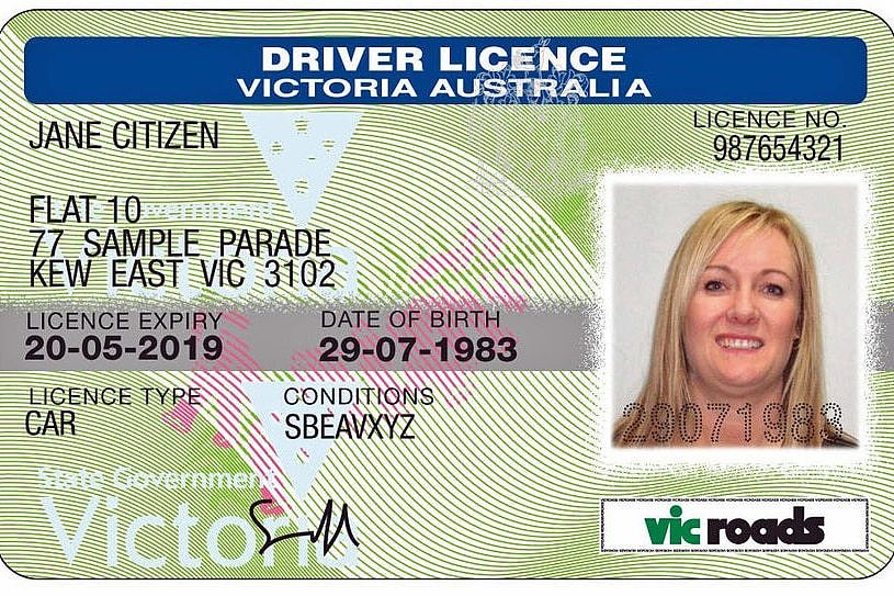 The new Victorian drivers' licence is designed to prevent fraud.