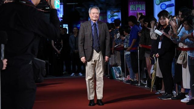 Director Ang Li at the red carpet of 2018 Golden Horse Awards on 14 November