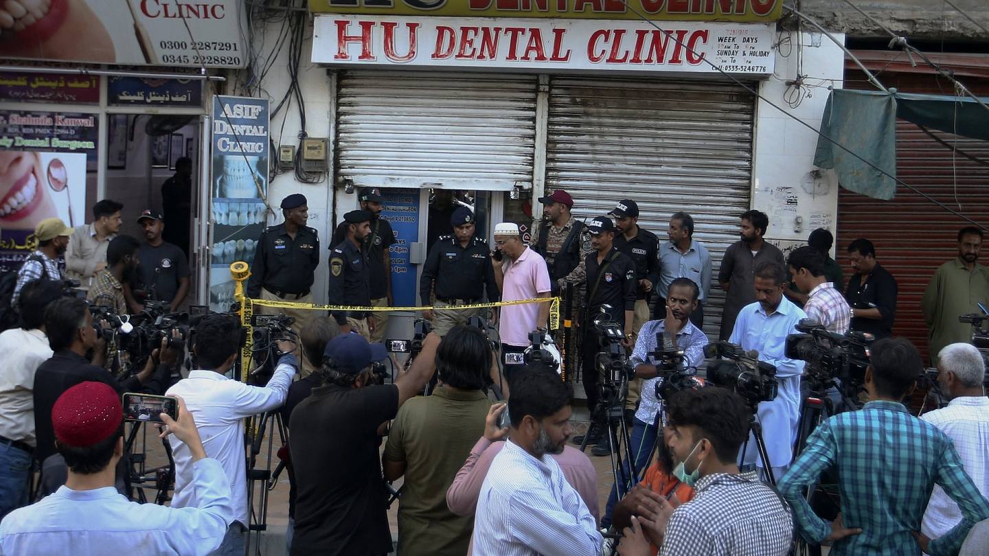 巴基斯坦牙科诊所遭枪击3名中国公民1死2伤