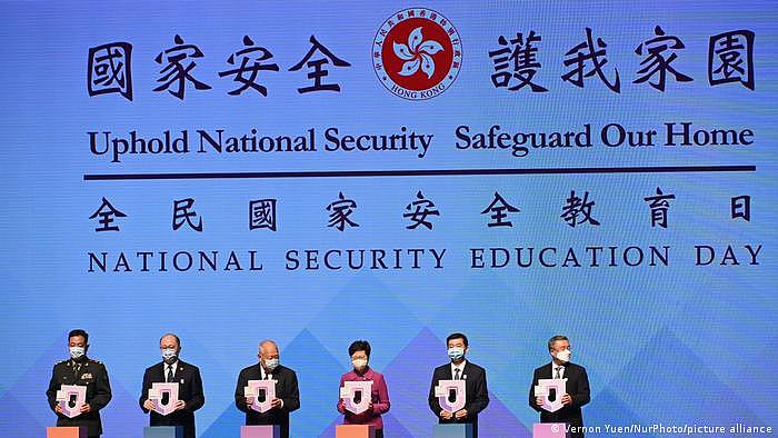 香港特区政府和中国政府都认为，香港国安法制定后，维护了社会稳定（资料照）