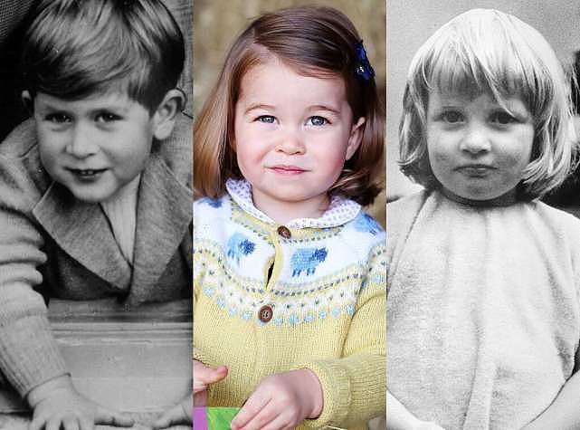 罕见照片显示，夏洛特公主与伊丽莎白王太后童年太像，特别是笑容（组图） - 8