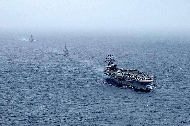 美國太平洋艦隊司令、海軍上將帕帕洛說，如果中國對台灣實施海上封鎖，美國及其盟友將有能力打破封鎖。（Getty Images）