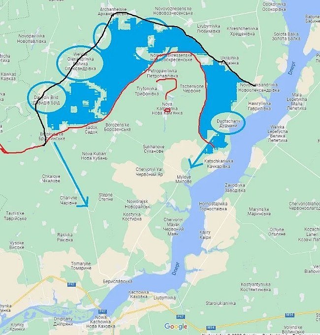 乌战223日，俄因古列茨河防线崩了！他们玩命的跑，前方记者已经来不及更新（组图） - 5