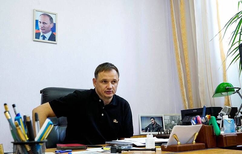 俄國政府在烏克蘭扶植的赫爾松副州長斯特雷穆索夫（Kirill Stremousov）。（法新社檔案照）