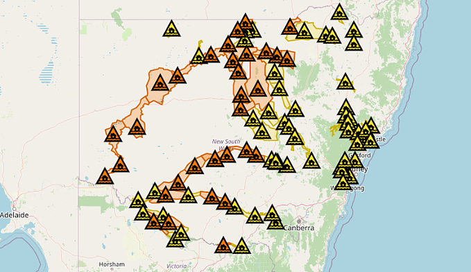 狂风暴雨席卷澳洲东海岸！气象局连发60多个洪水预警（组图） - 3
