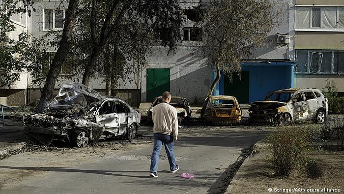 俄罗斯周六（10月8日）朝乌克兰南部城市扎波罗热（Zaporizhzhia）发动导弹袭击。