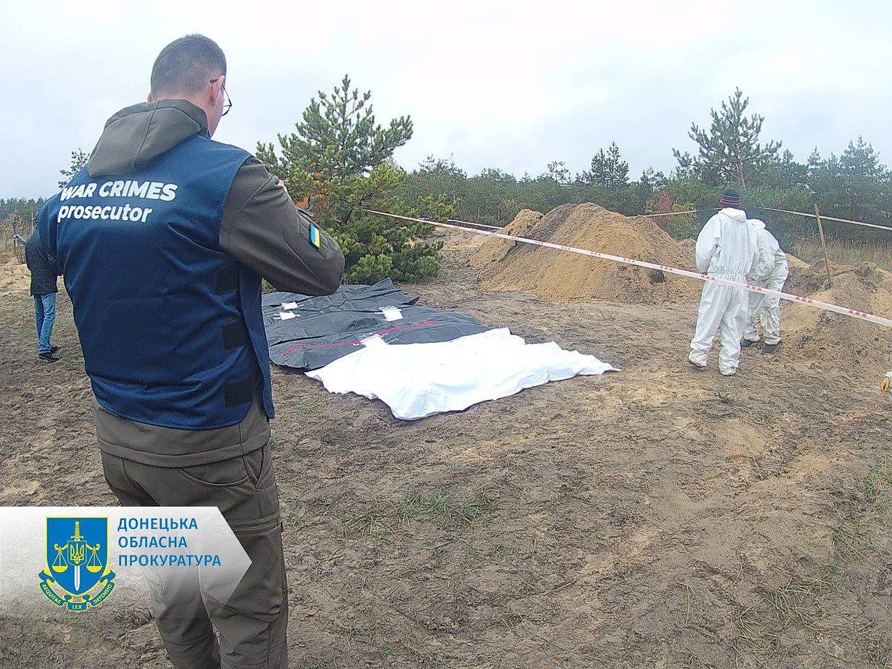 ▲▼ 乌军收复的失土发现大量平民遗体。 （图／翻摄自Telegram）