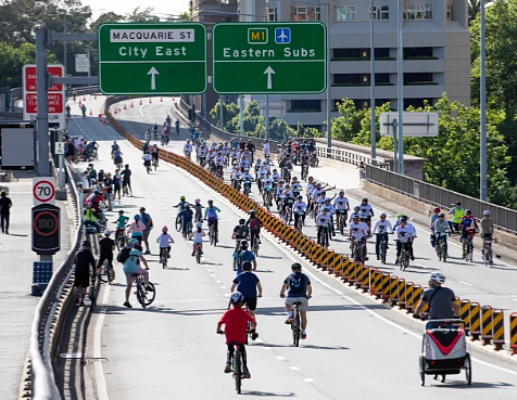难得好天气！悉尼Spring Cycle回归，近5000人骑车穿过海港大桥（组图） - 4