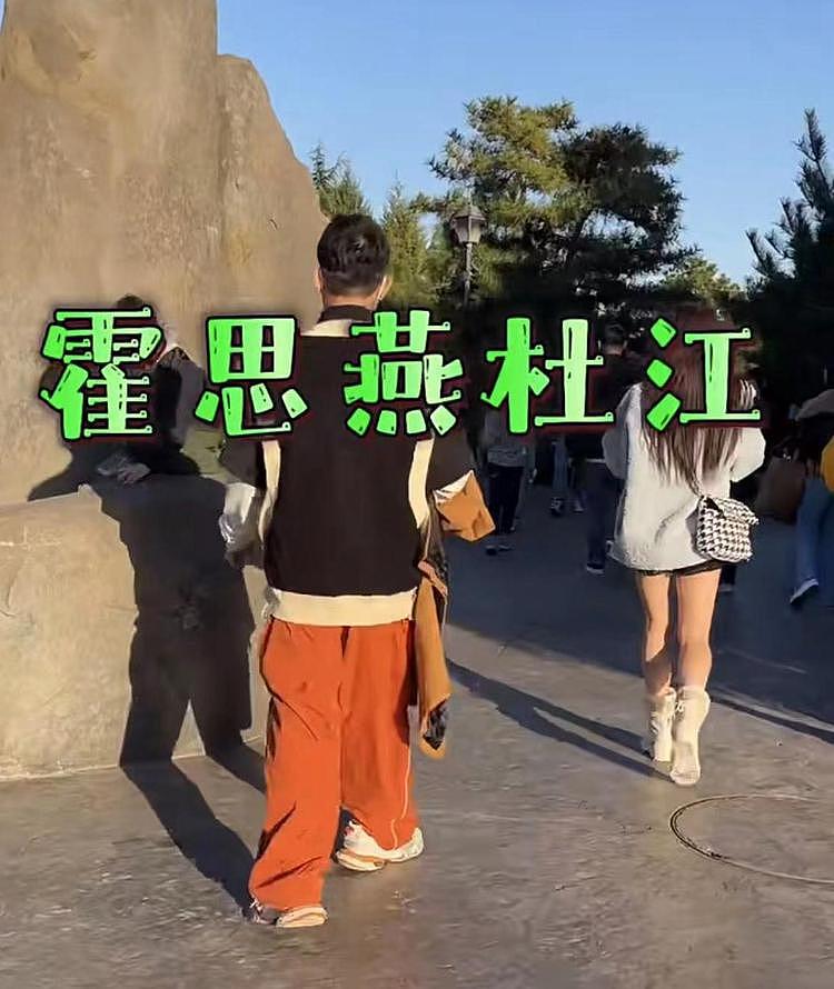 杜江夫妇带俩娃出游，霍思燕素颜眼睛变小，嗯哼跟同行女孩都像她（组图） - 3