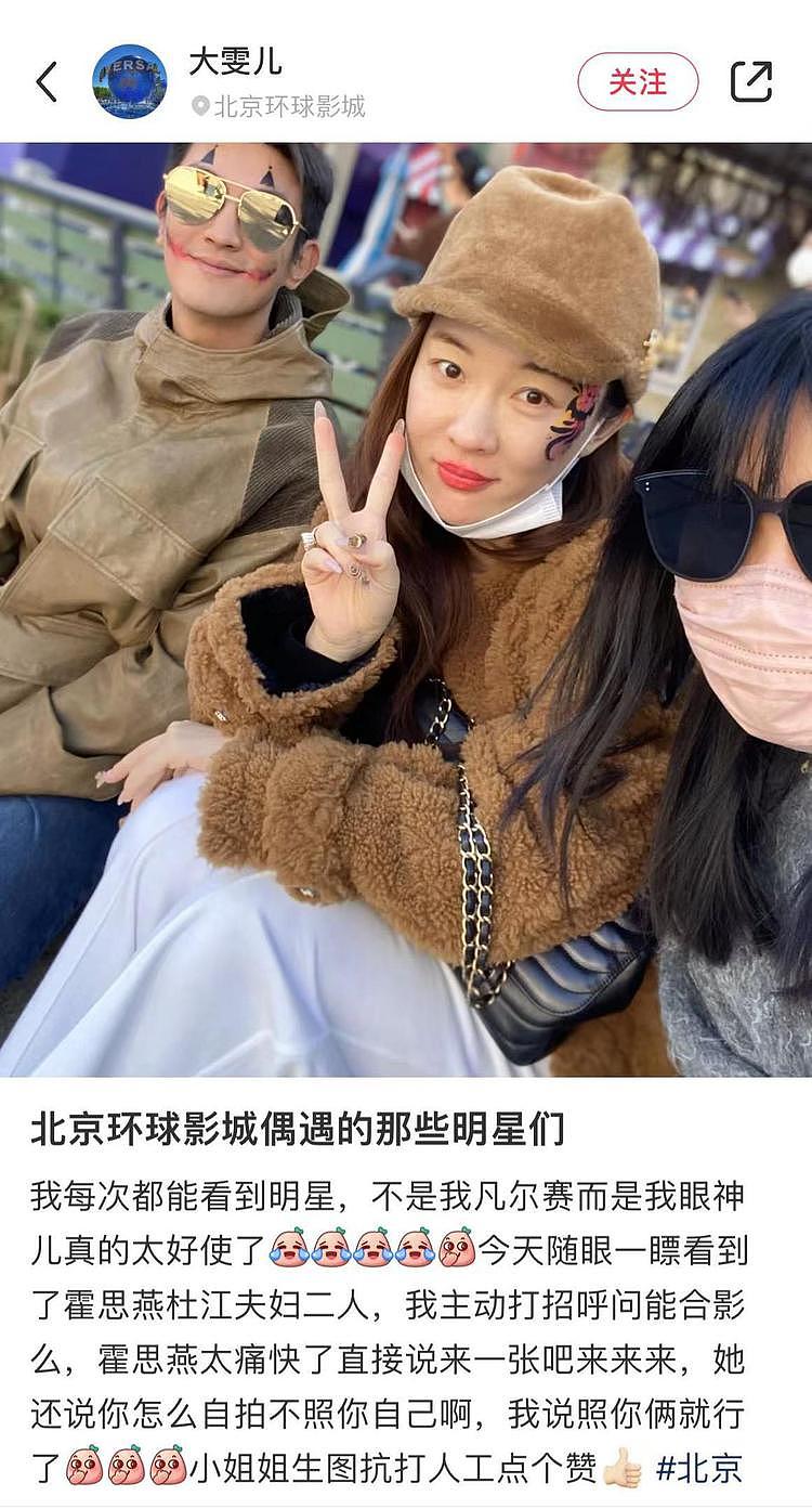 杜江夫妇带俩娃出游，霍思燕素颜眼睛变小，嗯哼跟同行女孩都像她（组图） - 6