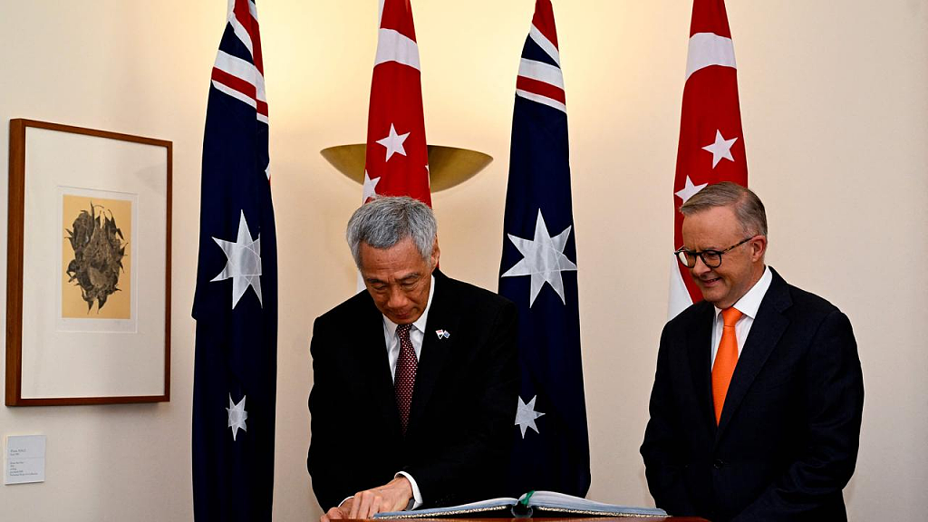 澳洲新加坡签署“绿色经济协议”，以加强合作降低碳排放（图） - 2