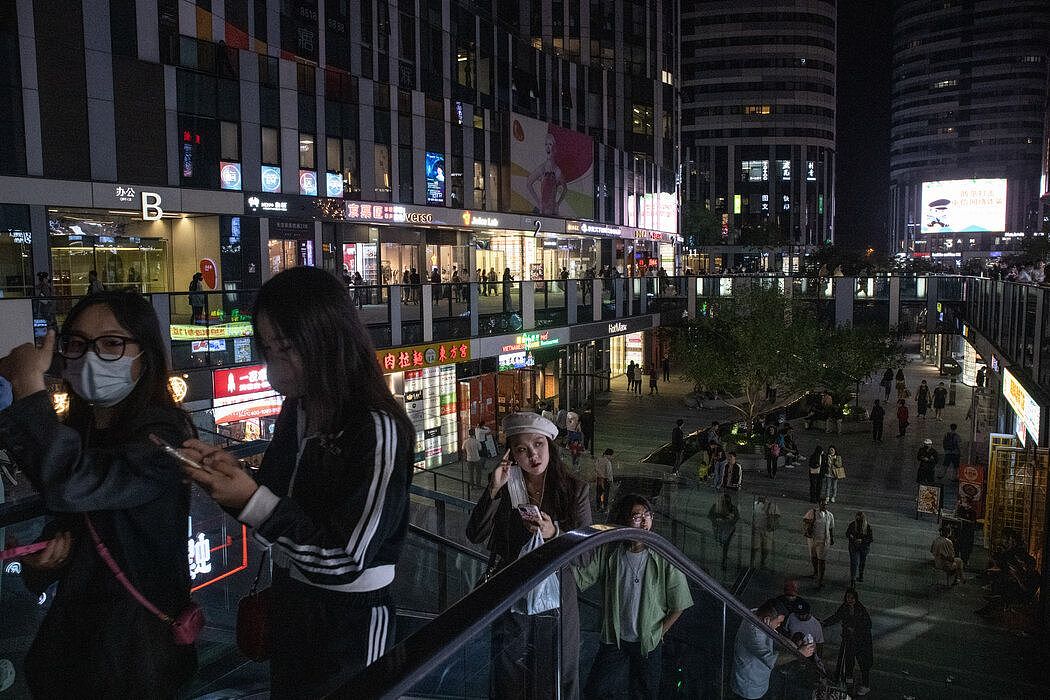 北京的一个商业和办公大楼群，摄于今年9月。中国拒绝发布经济数据的做法表明，国内的经济状况可能比大多数人意识到的还要糟糕。