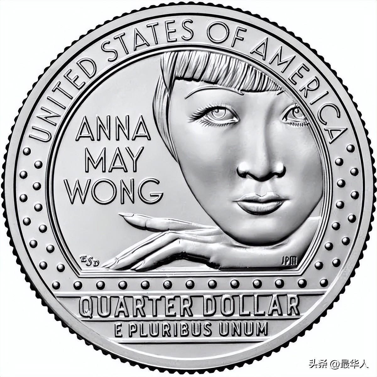 美国钱币上第一次出现华人面孔：这个女人，到底是谁？（组图） - 1