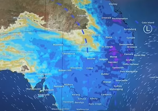 狂风暴雨+冰雹！澳洲东部出现上千公里降雨带，强雷暴侵袭新维昆三州，多地民众被要求撤离（组图） - 2