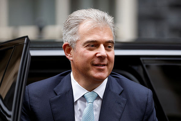 ▲▼英国司法大臣路易斯（Brandon Lewis）。 （图／路透）