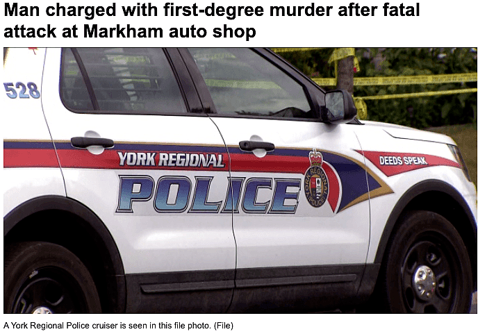 悲痛！加拿大23岁凶手到汽修店抢车杀人，67岁华裔男子身亡（组图） - 1