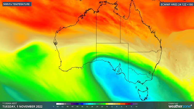 澳洲东南部将遭遇极寒风暴，气温骤降！伴随强风阵雨冰雹（组图） - 2