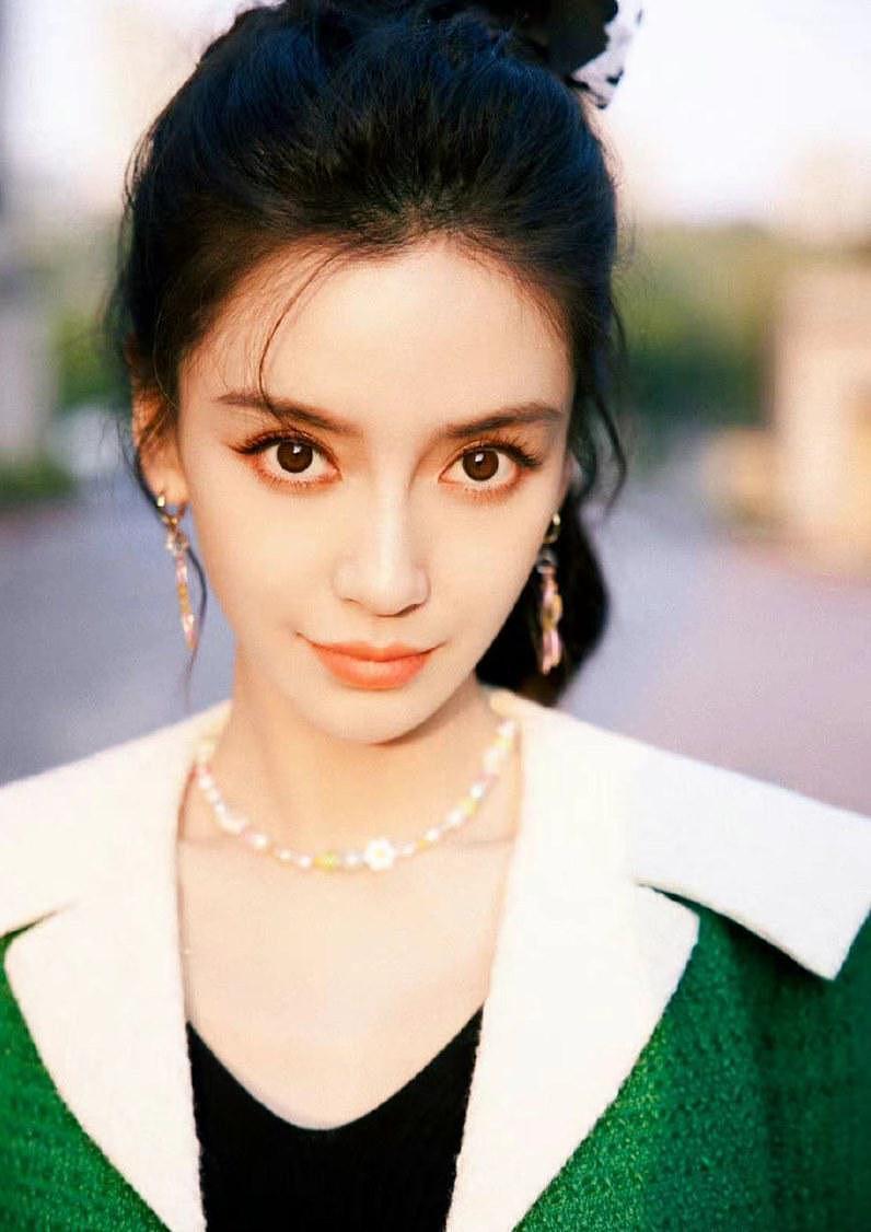 Angelababy。 图／摘自微博