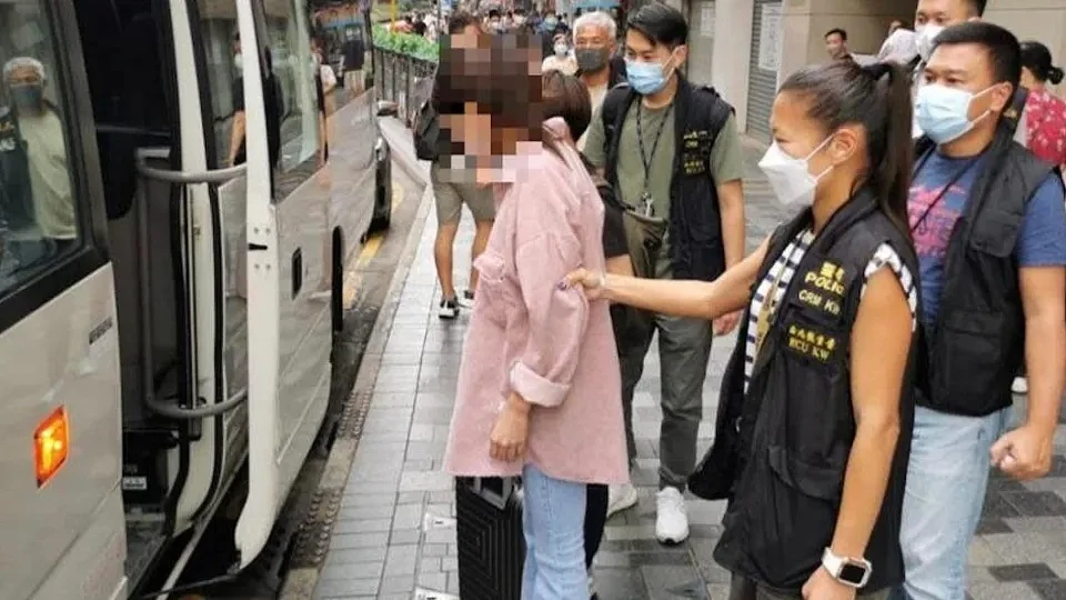 日本女优爱泽乃亚在香港从事性交易被逮。 （图／翻摄自推特）