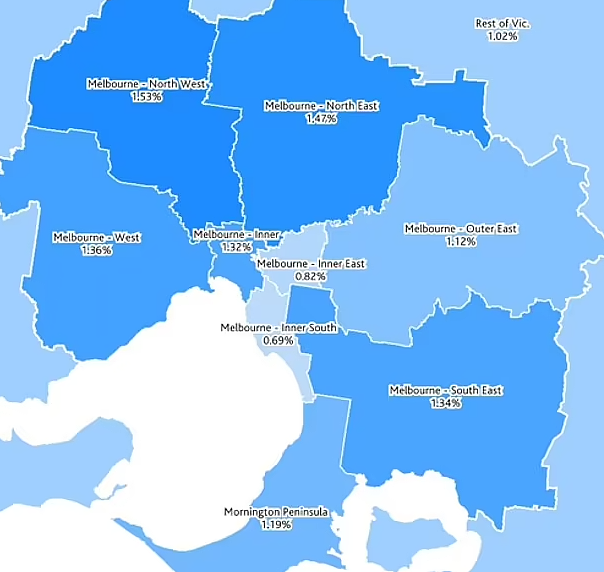 澳洲房贷拖欠地图公布，悉尼西南部成“重灾区”！房价下跌，利率猛涨，还贷者压力山大（组图） - 6