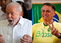 巴西前总统卢拉在大选中击败博索纳罗（视频/图）