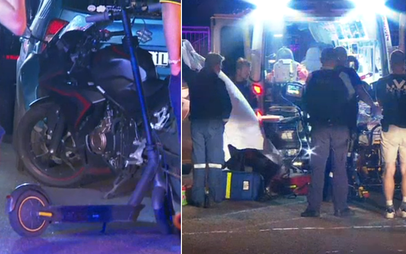 悉尼发生电动滑板车事故，两人受伤送医（图） - 4
