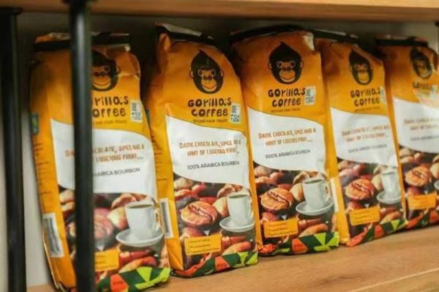 盧旺達的「大猩猩」咖啡（作者提供）