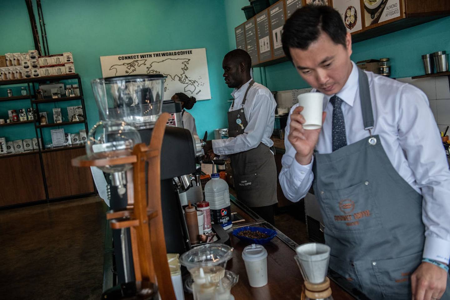 肯尼亞亦另一非洲咖啡大國，以往以出口為主，但近年內需亦殷切，國內興起精品咖啡熱。（Getty）
