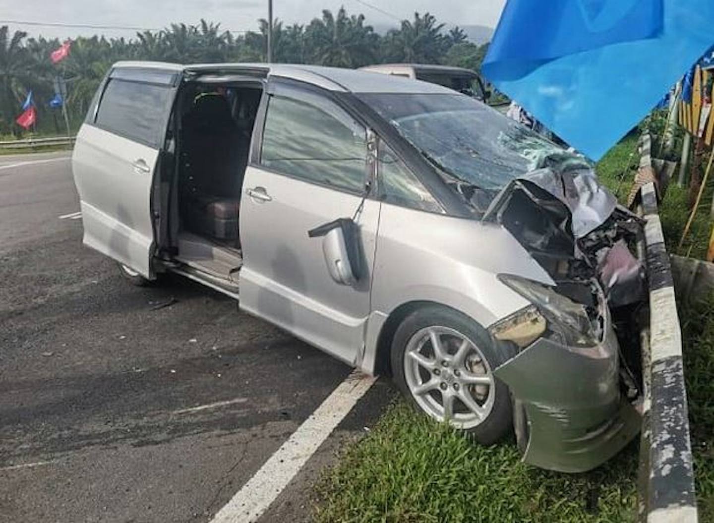 馬來西亞發生奪命車禍，造成4人死亡。（網上圖片）