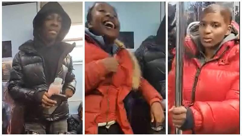 纽约华人地铁遭仇恨攻击，非裔少年挑衅要求让座，飙骂“亚洲猪”（组图） - 1